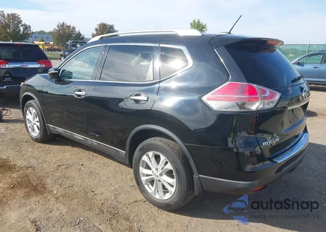 2014 Nissan Rogue Sv из США, поврежденный, VIN 5N1AT2MV0EC853433